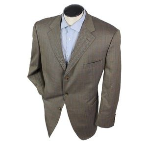 SAMUELSOHN gold sport coat SUPER 120s 46R US